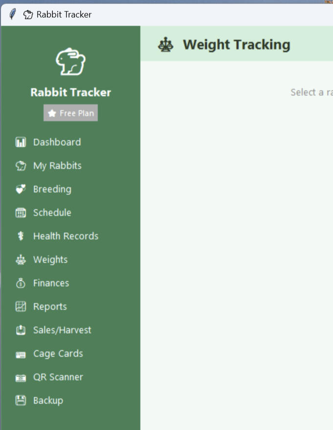 Weight Tracking